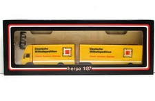 Herpa 1/87 906324 MB Ackermann Hängerzug Deutsche Möbelspedition OVP (Spur H0)(2