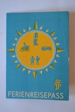 alter DDR Ferienreisepass