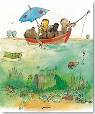 BOOTSFAHRT - Janosch 30x40