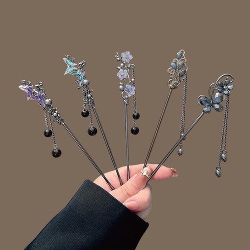 Flower hairpin neo - hairpin, neo-chinese