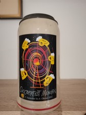 Oktoberfest Jahreskrug 2002 mit Zinndeckel