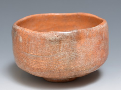 Japanische aka raku chawan - japanische,