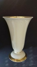 Fürstenberg Form 875 Dekor E207 Goldrand Vase Porzellan H24cm