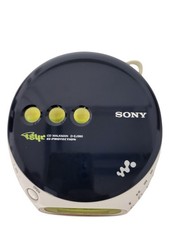 Sony CD Walkman D-EJ360 Tragbarer CD Player Dunkelblau