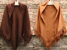 Poncho offen Schulterumhang