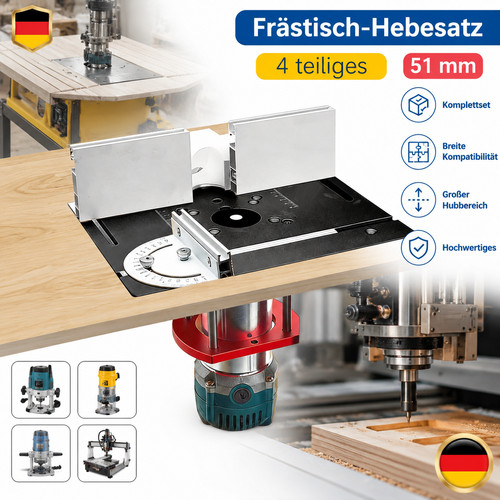 Frästisch hubvorrichtung - frästisch,
