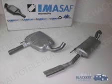 Imasaf Auspuffset Mitteltopf + Endtopf für VW Passat + Variant 1.8 35i 1988-1991