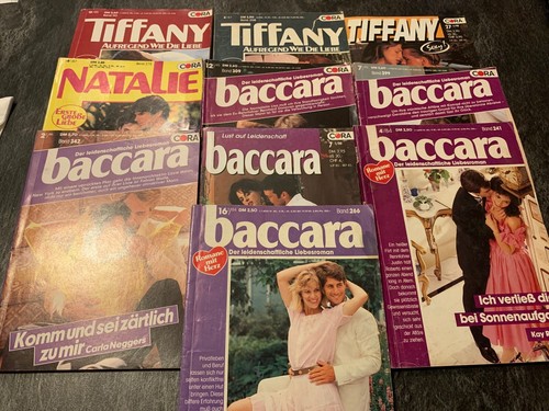 10x vintage liebesromanhefte - 10x,