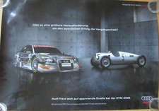Seltenes Audi Plakat Poster