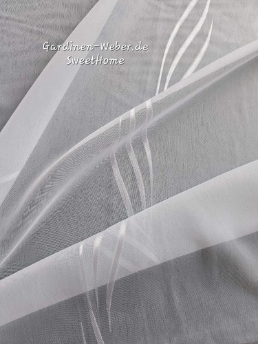 Voile scherli fein weiß - voile,