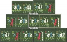 DDR WZd296-WZd301 (kompl.Ausg.) postfrisch 1974 Handball WM