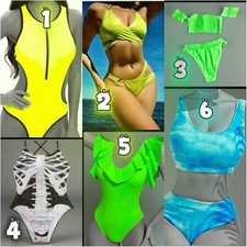 Bikini Badeanzug Monokini div