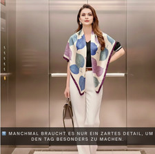 Seidentuch bunt Seidenschal