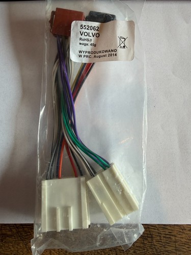 Volvo radioadapter iso 552062 - volvo,