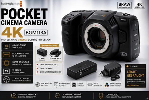 Blackmagic design pocket - 🎬,