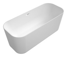 Villeroy & Boch Finion Freistehende Badewanne mit Design-Ring ohne Emotion...