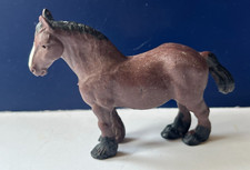 BRITAINS TIERE Pferd Ackergaul braun - Zustand sh. Bilder Farm Bauernhof