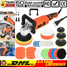 Set Profi Poliermaschine Polierer Poliergerät Schleifmaschine Auto Politur 1580W