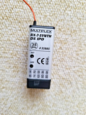 RX-7-SYNTH DS IPD Empfänger Multiplex 55885  35MHz neuwertig