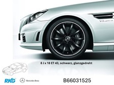 AMG 10-Speichen-Rad, 45,7 cm