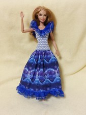 Barbie Kleid Elsa Frozen