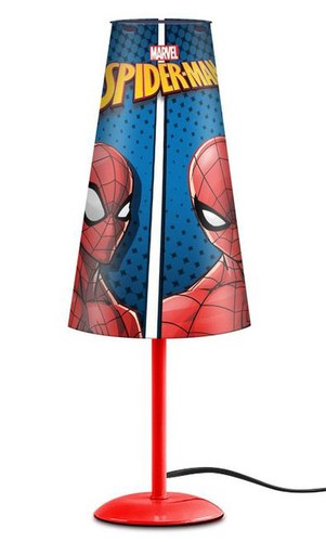 Spiderman nachttischlampe - spiderman,