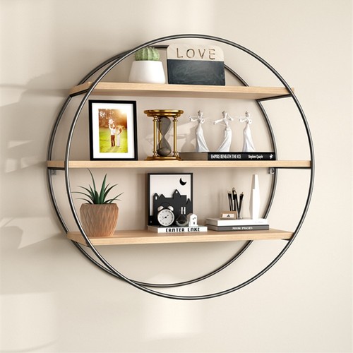 Wandregal rund hängeregal - rund, 3