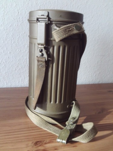 Gasmaskendose 1937 kurz - ,, mit