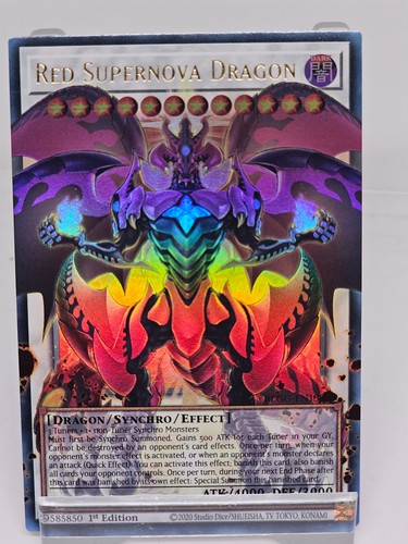 Yugioh roter supernova drache - yugioh, supernova-drache