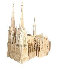 Kölner Dom 3D Holzbausatz