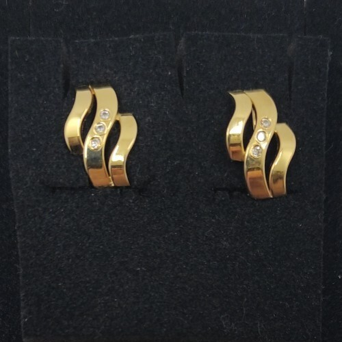 Pendientes oro 18k 750 - , mls