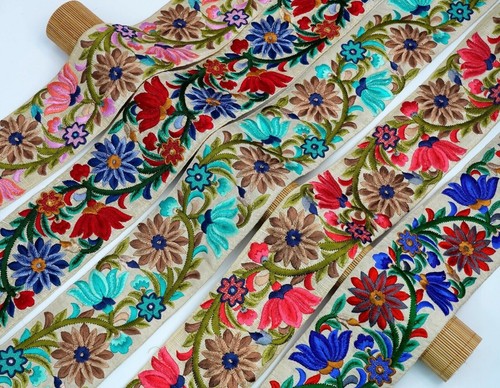 Meter indische stickerei - 1,
