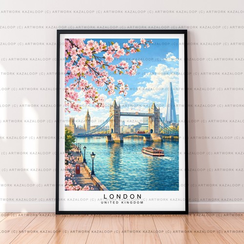 London reise poster ungerahmte - london,