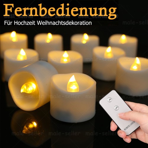 12x led teelichter - 12x,
