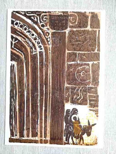 Kunstblatt gottes tor - kunstblatt, "gottes