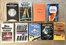Konvolut: 9 x Science Fiction  (tw. Erstausgaben)  HARDCOVER, Wüstenplanet