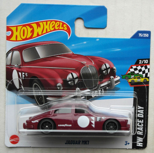 Hot wheels jaguar mk1 weinrot - hot,