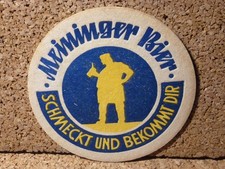 alter DDR Bierdeckel Meininger Privatbrauerei Thüringen +2012 aus Sammlung 