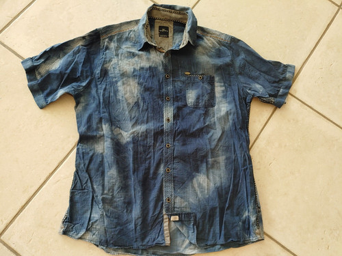 Hemd herren kurzarm blau - herren,, kurzarm,