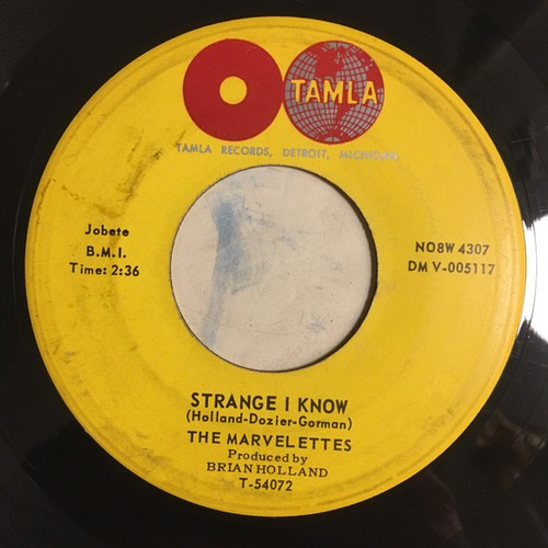 The marvelettes strange i - the,