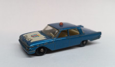 Matchbox - Ford Fairlane Police Car - 1963-1965 - loose - Regular Wheels