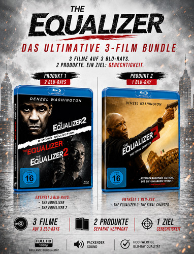 The equalizer trilogie - equalizer, trilogie:
