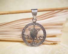 Anhänger Muschelhorn - 925er Sterling Silber - Tibet Glückssymbol - Nepal