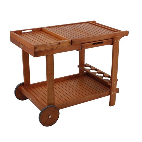 Servierwagen hayward holz - servierwagen,