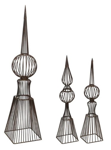 Dekorativer gartenobelisk - dekorativer,