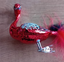 Deko Schwan aus Glas, groß