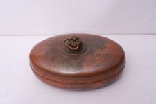 Alte Bettflasche aus Kupfer