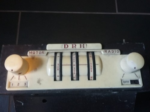Oldtimer autoradio radio delco - autoradio,