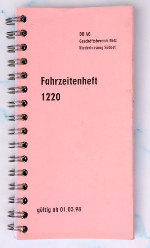 Deutsche bahn buchfahrplan - deutsche,