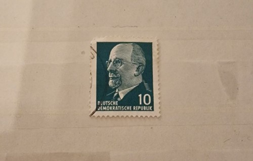 Ddr briefmarke selten grün - selten, in
